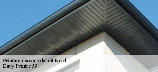 Peinture dessous de toit Nord 