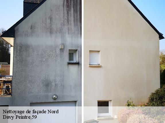 Nettoyage de façade 59 Nord  Davy Peintre 59