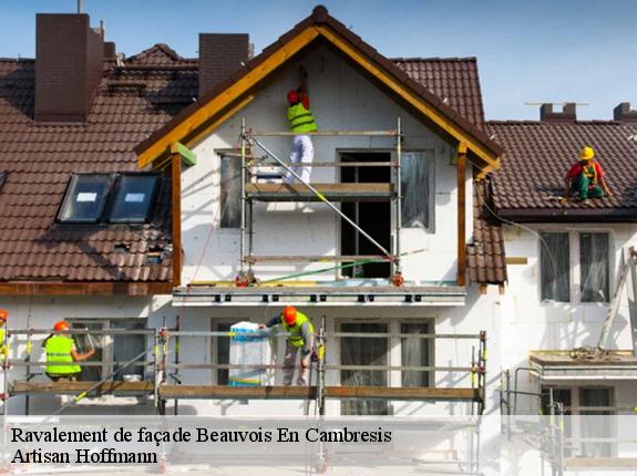 Ravalement de façade  beauvois-en-cambresis-59157 Artisan Hoffmann
