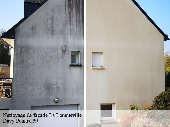 Nettoyage de façade  la-longueville-59570 Davy Peintre 59