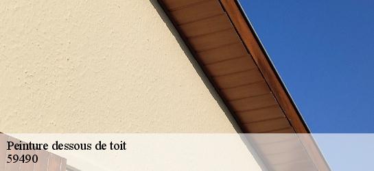 Peinture dessous de toit  59490