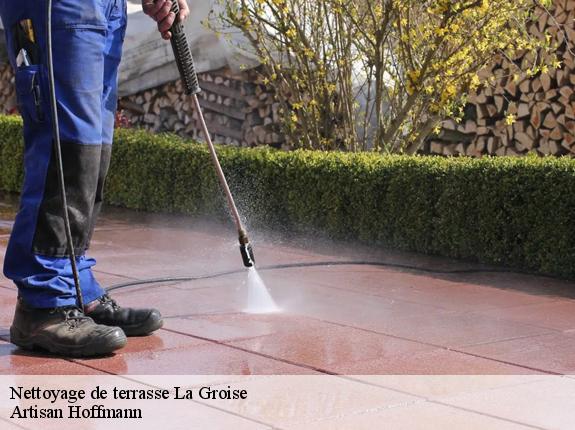 Nettoyage de terrasse  la-groise-59360 Artisan Hoffmann