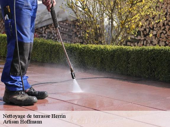 Nettoyage de terrasse  herrin-59147 Artisan Hoffmann