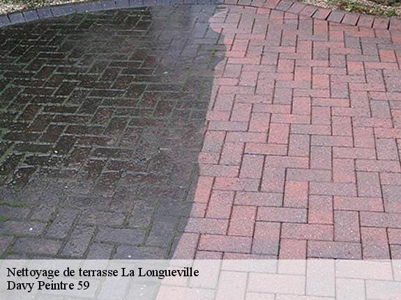Nettoyage de terrasse  la-longueville-59570 Davy Peintre 59