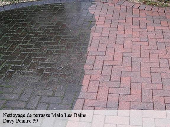 Nettoyage de terrasse  malo-les-bains-59240 Davy Peintre 59