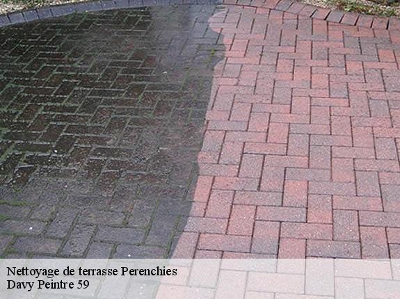 Nettoyage de terrasse  perenchies-59840 Davy Peintre 59