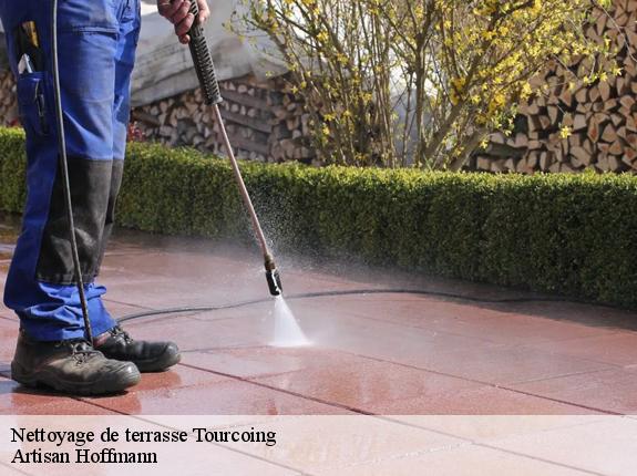 Nettoyage de terrasse  tourcoing-59200 TIRANT Rénovation 59