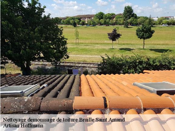 Nettoyage demoussage de toiture  bruille-saint-amand-59199 Artisan Hoffmann