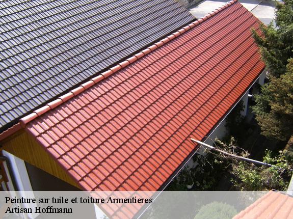 Peinture sur tuile et toiture  armentieres-59280 TIRANT Rénovation 59