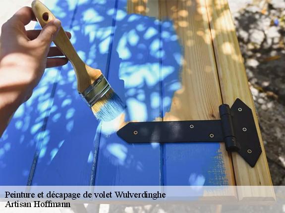 Peinture et décapage de volet  wulverdinghe-59143 Artisan Hoffmann
