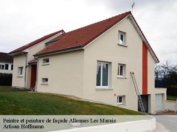 Peintre et peinture de façade  allennes-les-marais-59251 Artisan Hoffmann